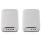 NETGEAR Orbi 750 Series Tri-Band Wi-Fi 6 Mesh System with 2 Satellites in White, , large