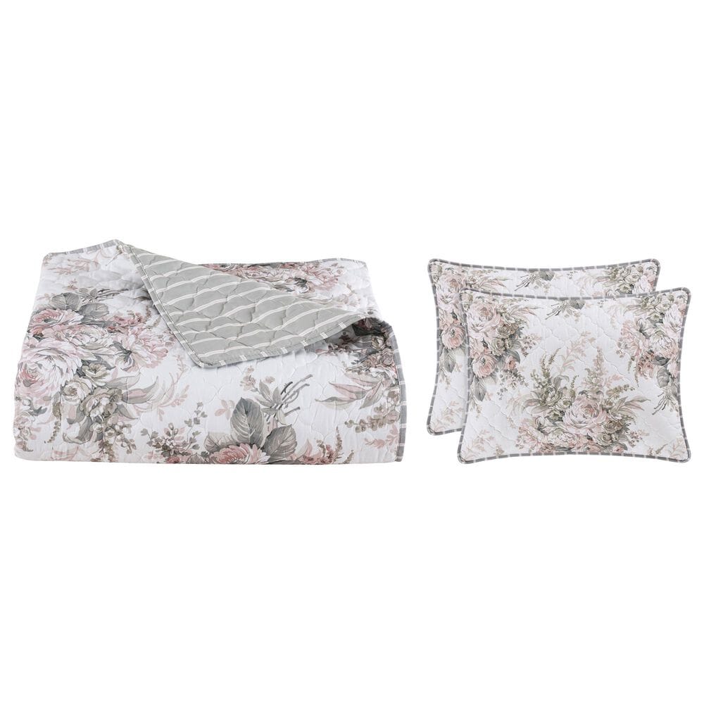 Royal Court Estelle 2-Piece Twin/Twin XL Quilt Set in Blush, , large