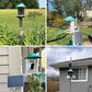 Birdfy Bird Feeder with Smart Camera and Solar Panel in Blue and White, , large