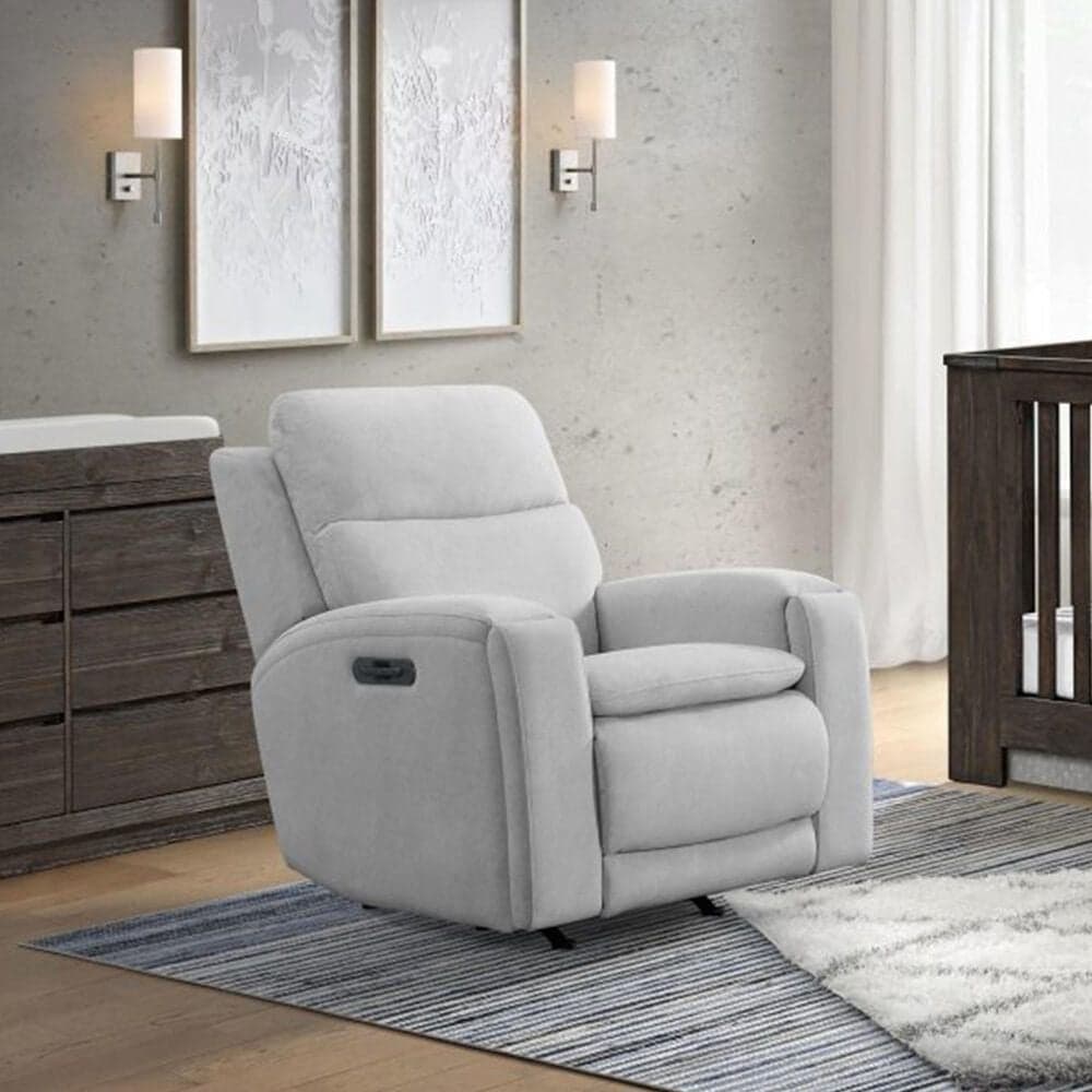 Eastern Shore Aiden Zero Gravity Power Glider in Dusty Gray, , large