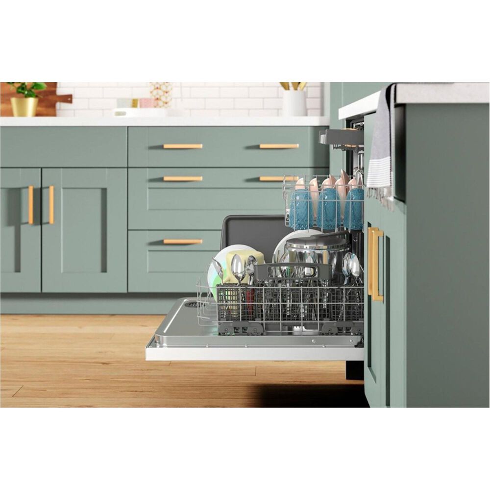 Whirlpool 24&quot; Built-In Bar Handle Dishwasher with 47 Decibel in White, , large