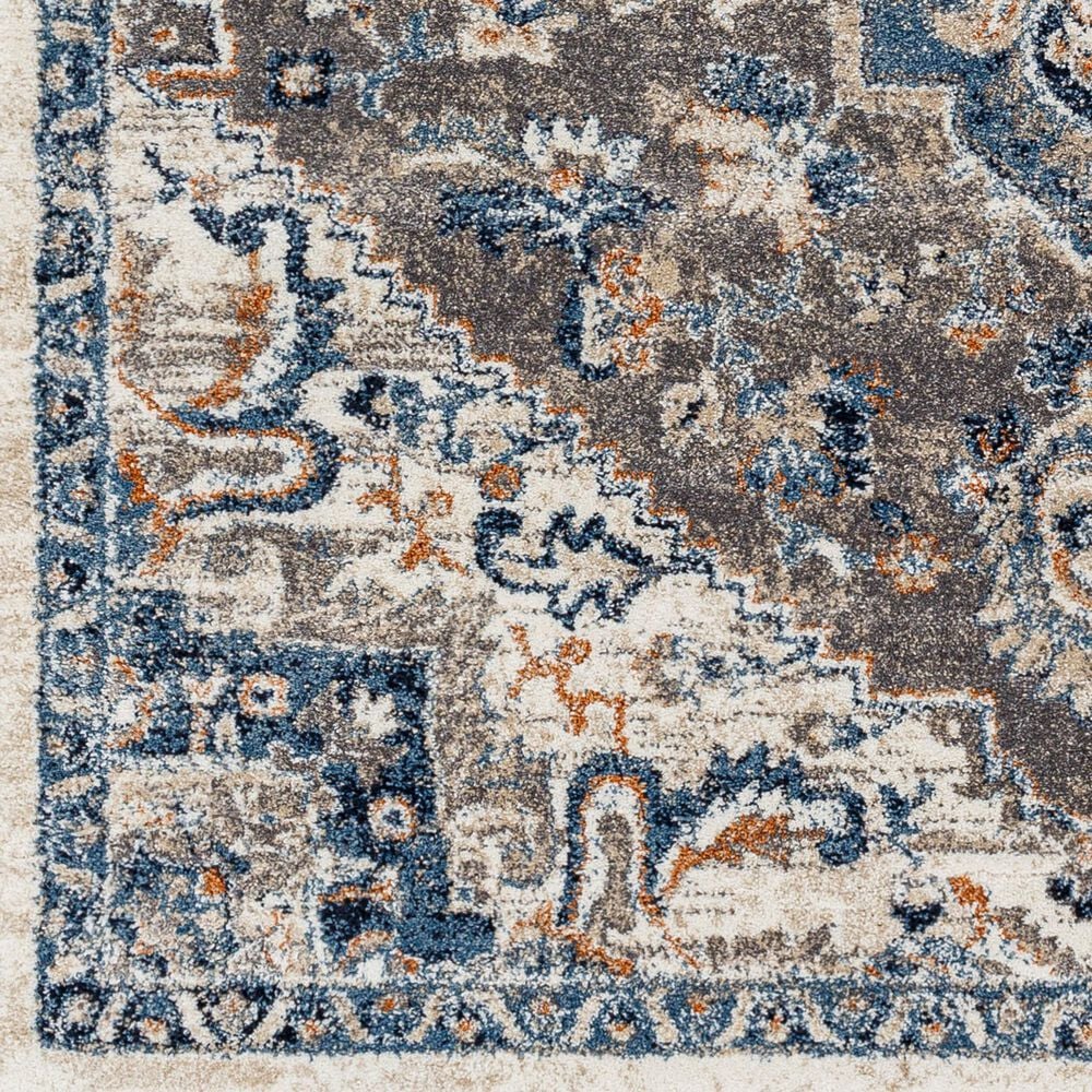 Surya Tuscany TUS-2335 Blue, Cream, Dark Blue, Gray, Dusty Coral and Light Beige 12&#39; x 15&#39; Area Rug, , large