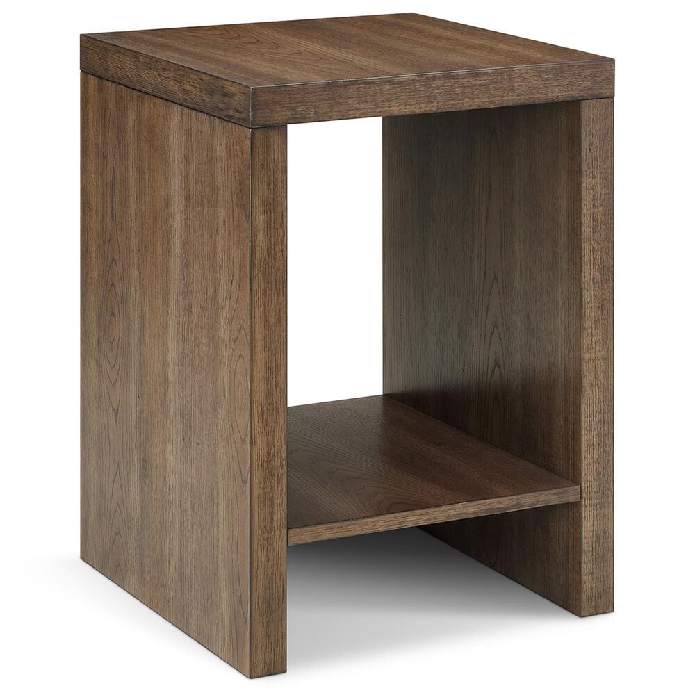 Nicolette Home Baxton Square End Table in Sienna Ridge, , large