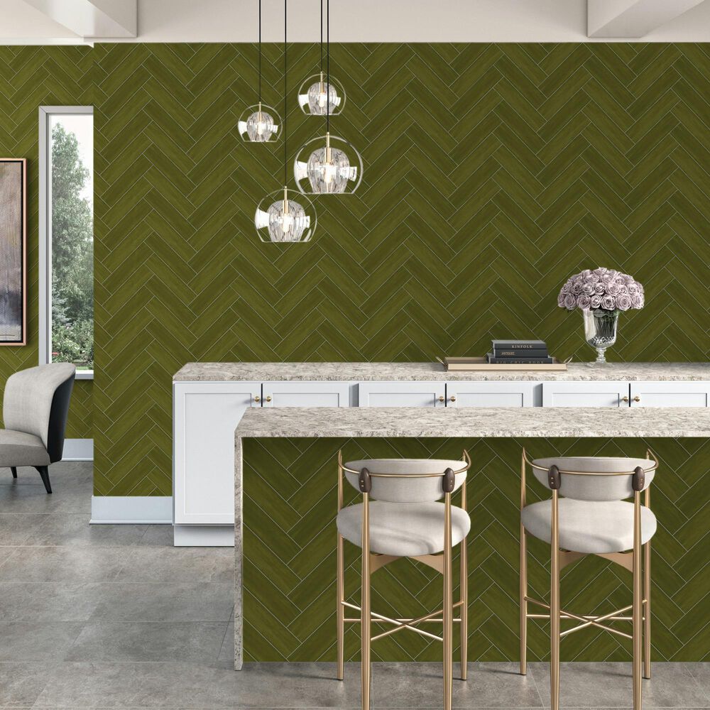 Dal-Tile Artcrafted Fern 3" x 12" Ceramic Tile, , large