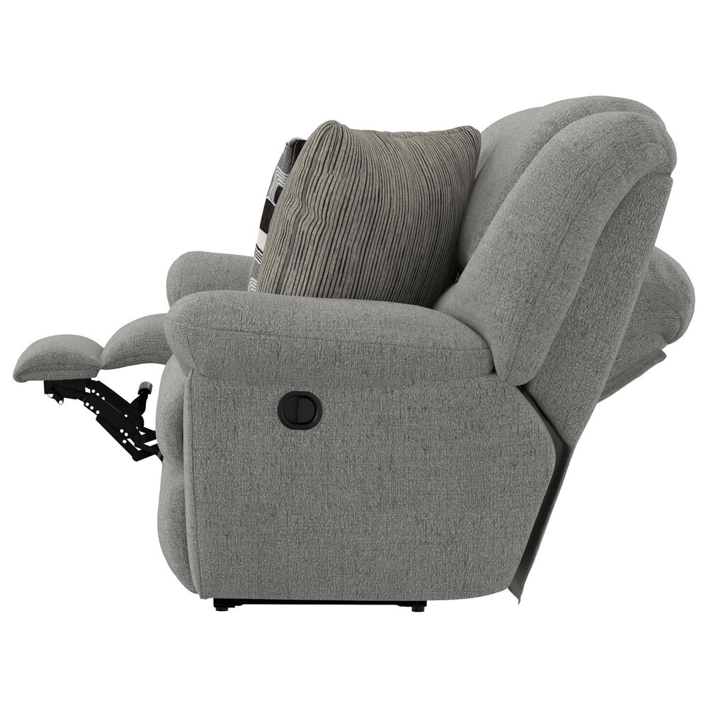 Catnapper Trifecta Manual Reclining Sofa with Drop Down Table in Nature, , large