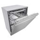 LG 24" Smart Fully Integrated Dishwasher in Stainless Steel, , large