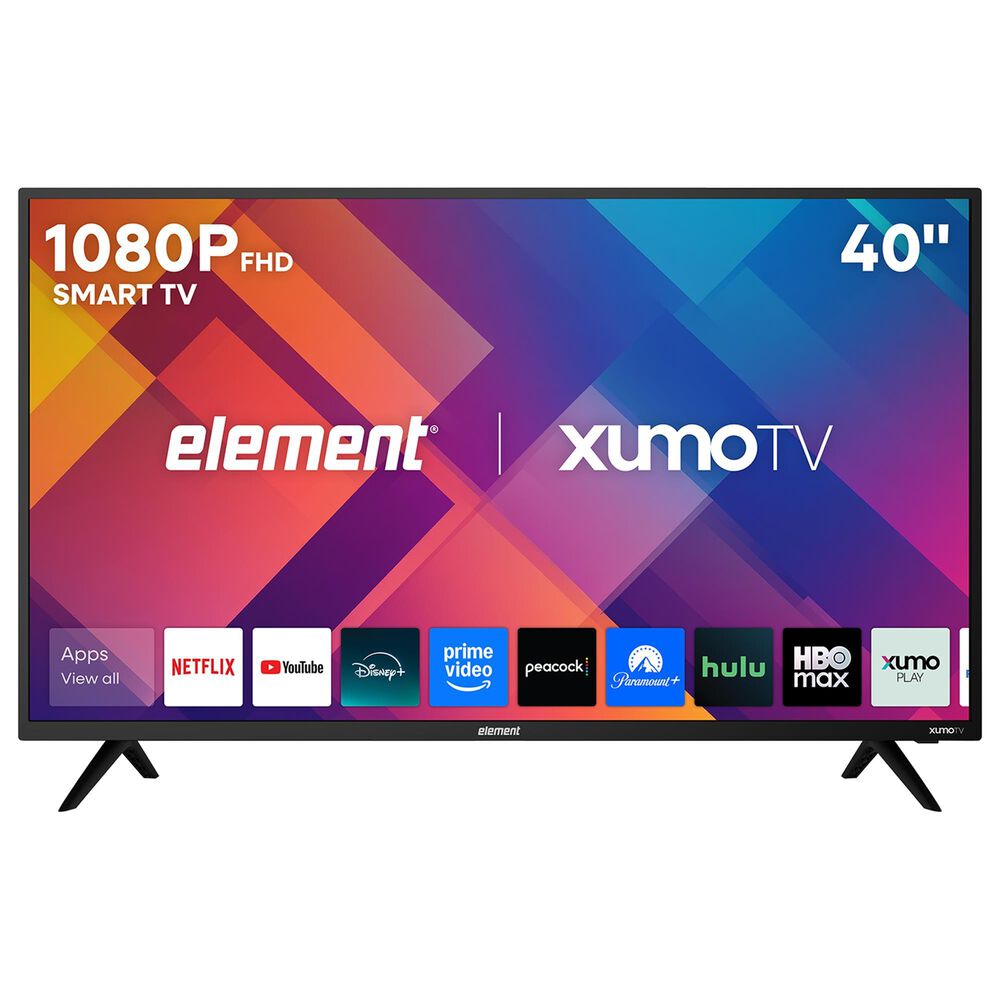 Element 40" Class Genesis Series 1080p HD - Smart Xumo TV with 2.0 Soundbar in Black, , large