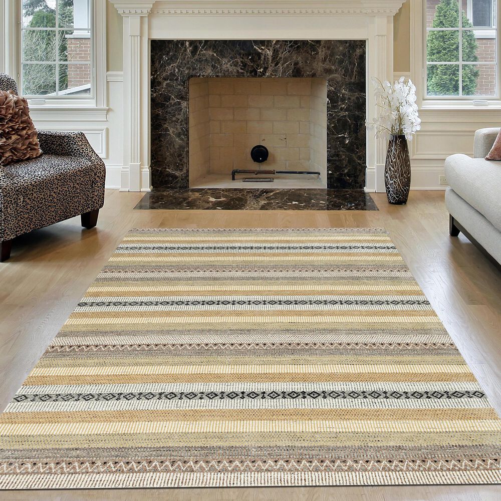 Radici USA Sondrio 10&#39; x 14&#39; Hazelnut Area Rug, , large