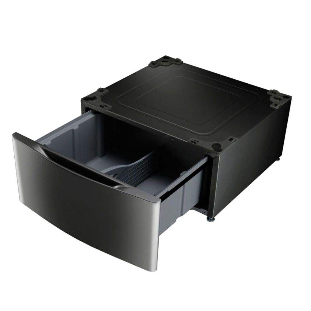 LG Laundry Pedestal in Black Stainless, , large