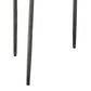 Hekman Bedford Park Chairside Table in Brown and Black, , large