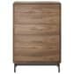 BDI LINQ 4-Piece King Bedroom Set in Natural Walnut, , large
