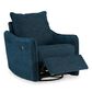 Ashley McBurg Swivel Power Recliner in Navy, , large