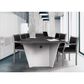 Regency Global Sourcing Array 120" Conference Table in White and Ash Grey, , large