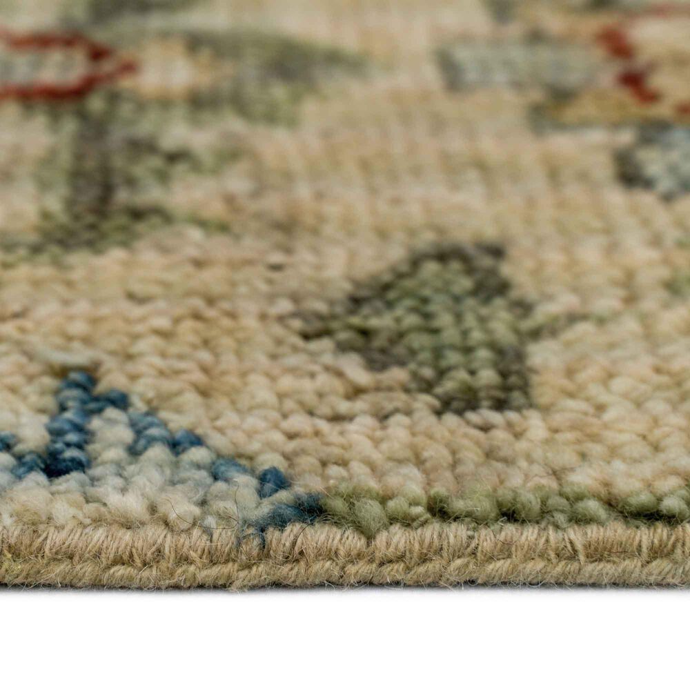 Capel Charise Isfahan 2&#39;6&quot; x 9&#39; Sand Runner, , large