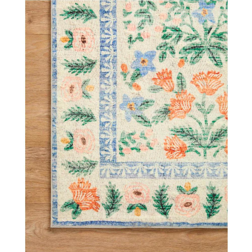 Loloi Rifle Paper Co. x Loloi Eden Mughal Garden Cream 5&#39;-0&quot; x 7&#39;-6&quot; Area Rug, , large