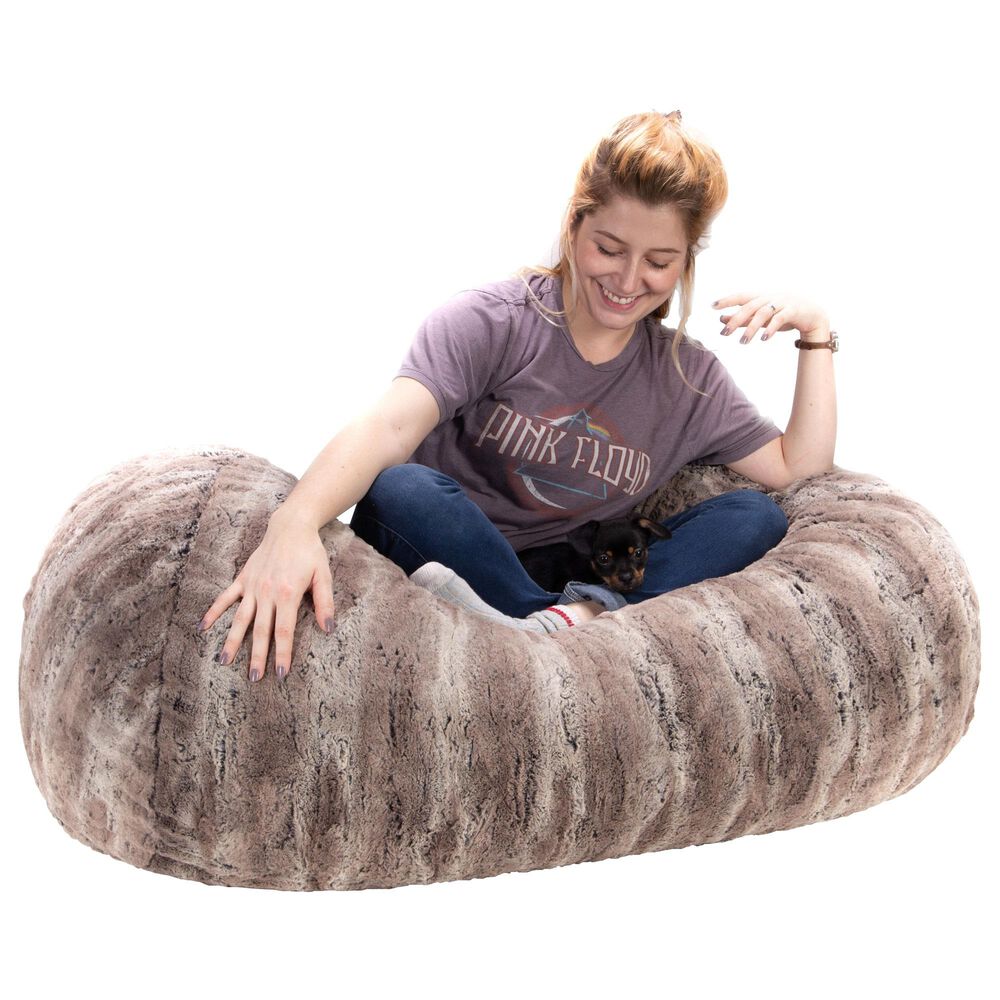 Jaxx Sacks Saxx 4' Bean Bag Sofa Lounger in Mountain Fox NFM