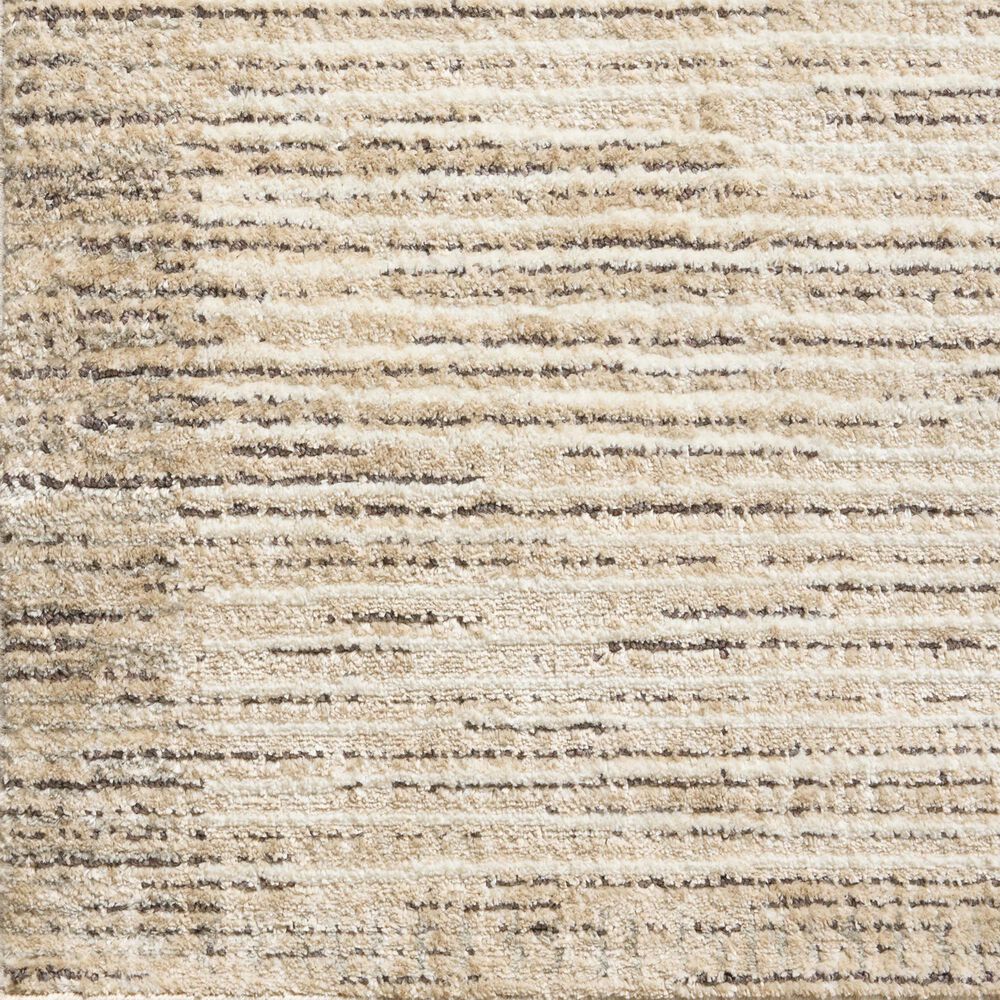 Loloi Bleecker Sand and Charcoal 4&#39; x 6&#39; Area Rug, , large