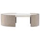Bernhardt Weston Cocktail Table in Fossil and Tawny, , large