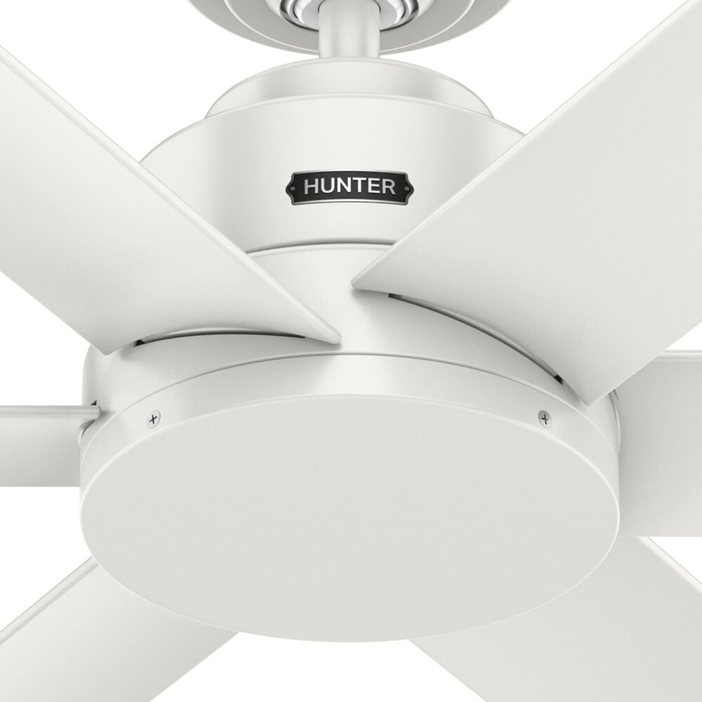 Hunter Kennicott 44&quot; Outdoor Ceiling Fan in Fresh White, , large