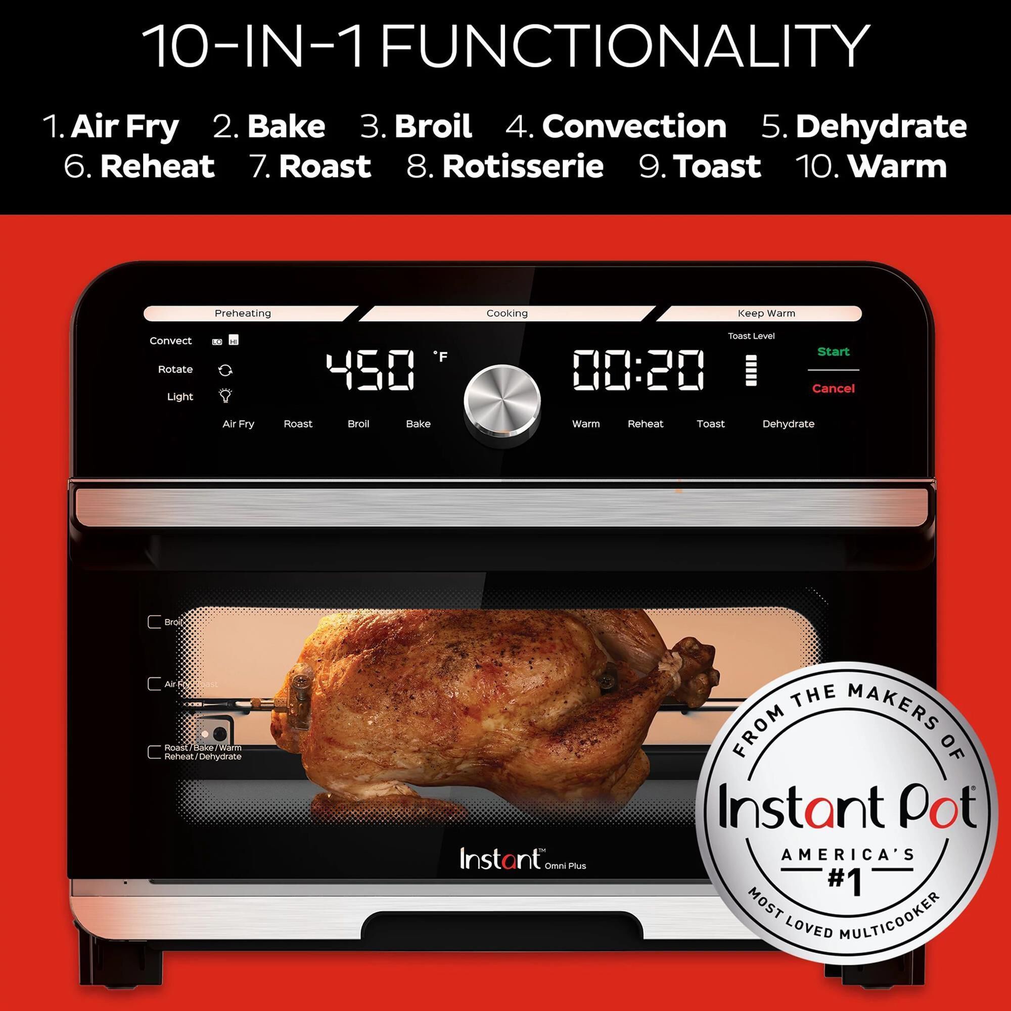 instant omni plus rotisserie