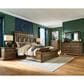 Millenium Frantanna 4 Piece Queen Panel Storage Bedroom Set in Brown, , large