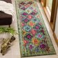 Safavieh Monaco MNC244G 2"2" x 8" Green Runner, , large
