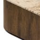 Amber Lewis x Four Hands Prescott Coffee Table in Fossil Marble, , large