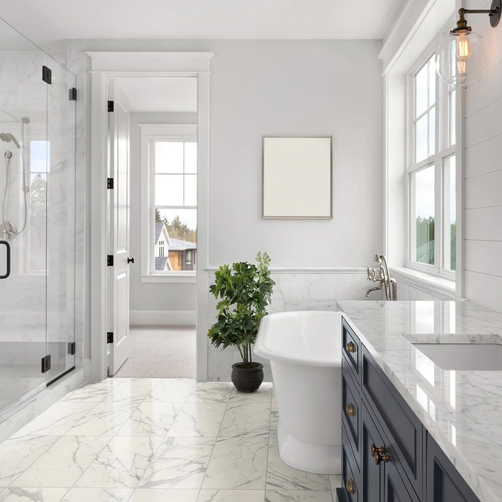 Dal-Tile Costar Calacatta Empire 12&quot; x 24&quot; Porcelain Tile, , large