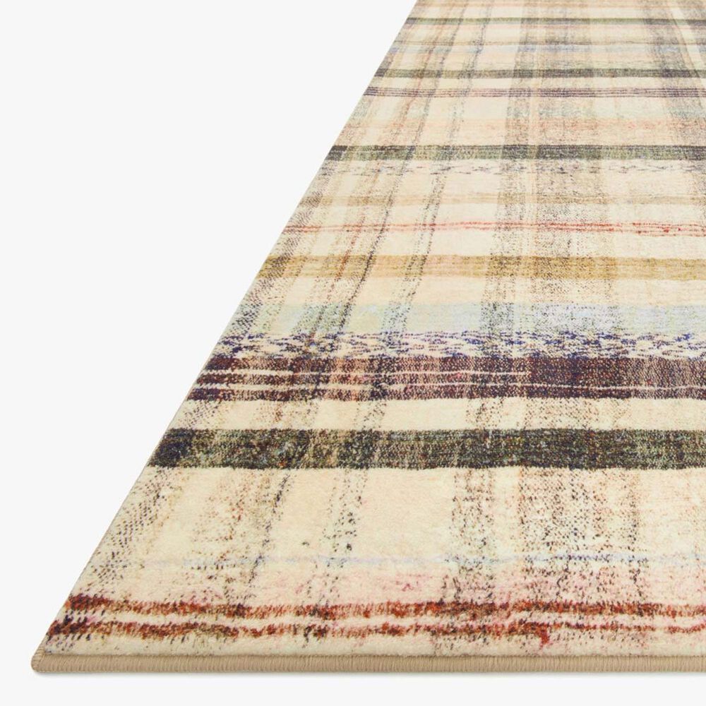 Chris Loves Julia x Loloi Humphrey 2&#39;3&quot; x 7&#39;6&quot; Ivory and Multicolor Runner, , large