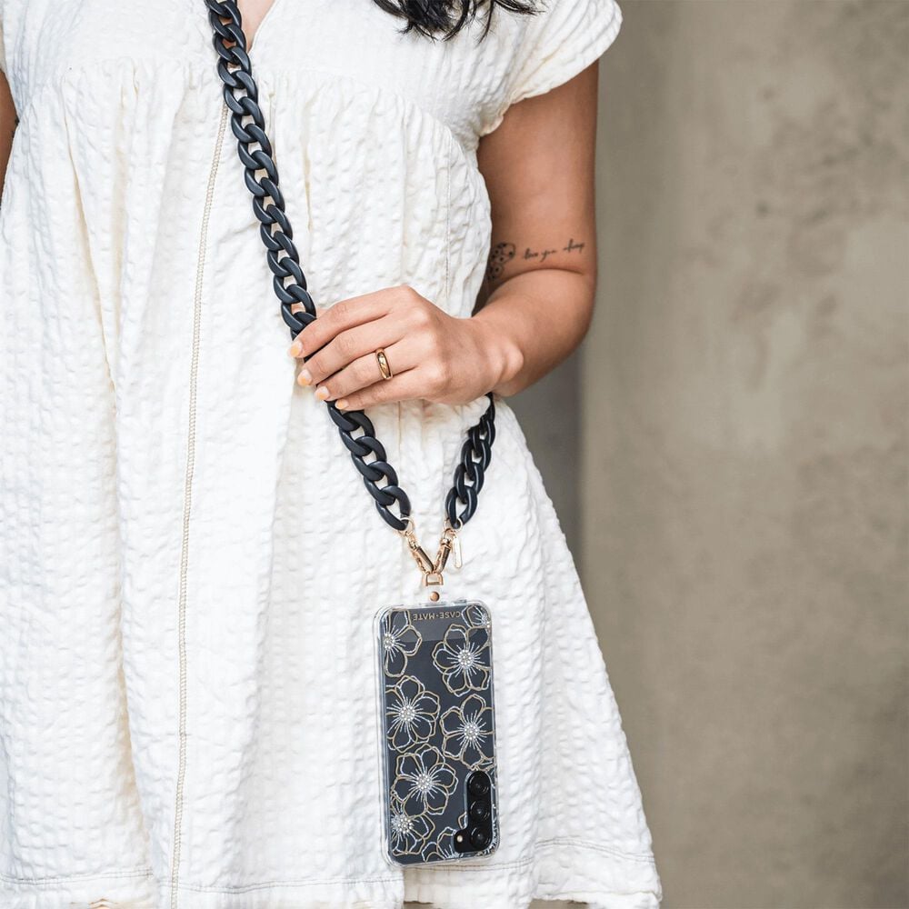 Case-Mate Crossbody Phone Chain in Black, , large