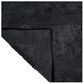 Timberlake Lavish Home 100% Cotton Long Bath Rug in Black, , large