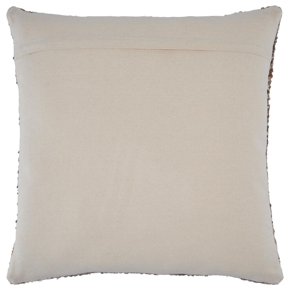 Ashley Nealton 22&quot; Square Throw Pillow in Brown and White, , large