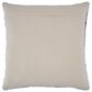 Ashley Nealton 22" Square Throw Pillow in Brown and White, , large