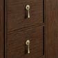 James Martin Kinnsden 72" Double Bathroom Vanity in Sable Oak with 3 cm Phantome Eclos Top and Rectangular Sinks, , large