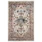 Safavieh Aria ARA160C 4" x 6" Cream and Multicolor Area Rug, , large