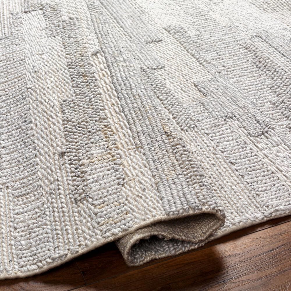 Surya Floria FLI-2300 Cream and Light Gray 12&#39; x 15&#39; Area Rug, , large