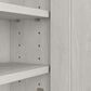 Bush Salinas Bathroom Bathroom Medicine Cabinet in Linen White Oak, , large
