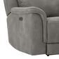 Ashley Next-Gen DuraPella Power Reclining Sofa with Power Headrest in Slate, , large
