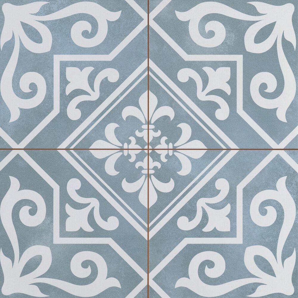 Emser Nostalgia Novel 18" x 18" Ceramic Tile, , large