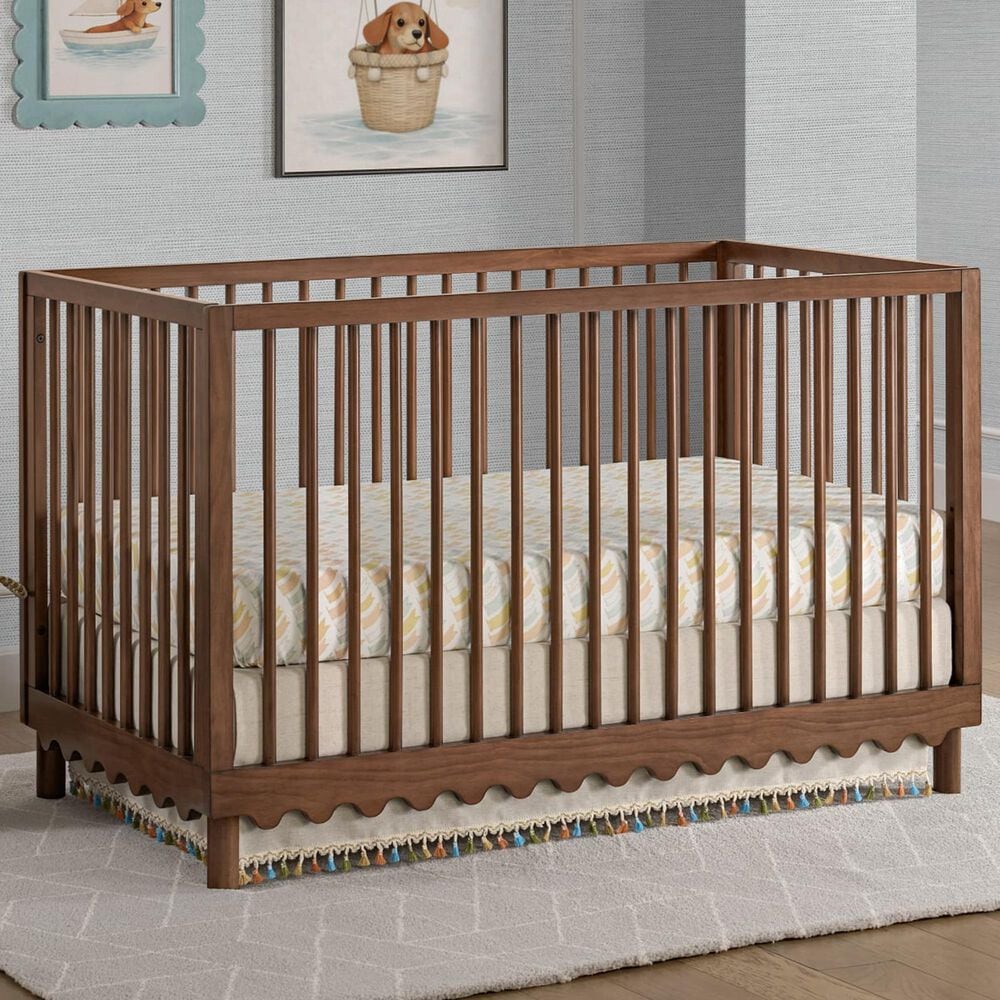 Oxford Baby Sterling 3-in-1 Convertible Crib in Cognac, , large
