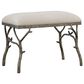Uttermost Lismore Bench in Antique Silver, , large