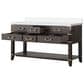Lexora Home Norwalk 60" Double Bathroom Vanity in Brown Oak with White Quartz Top and Rectangular Sinks, , large