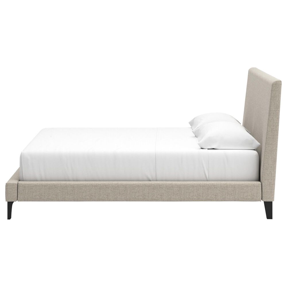 Ashley Cielden King Upholstered Platform Bed with Roll Slats in Tan, , large