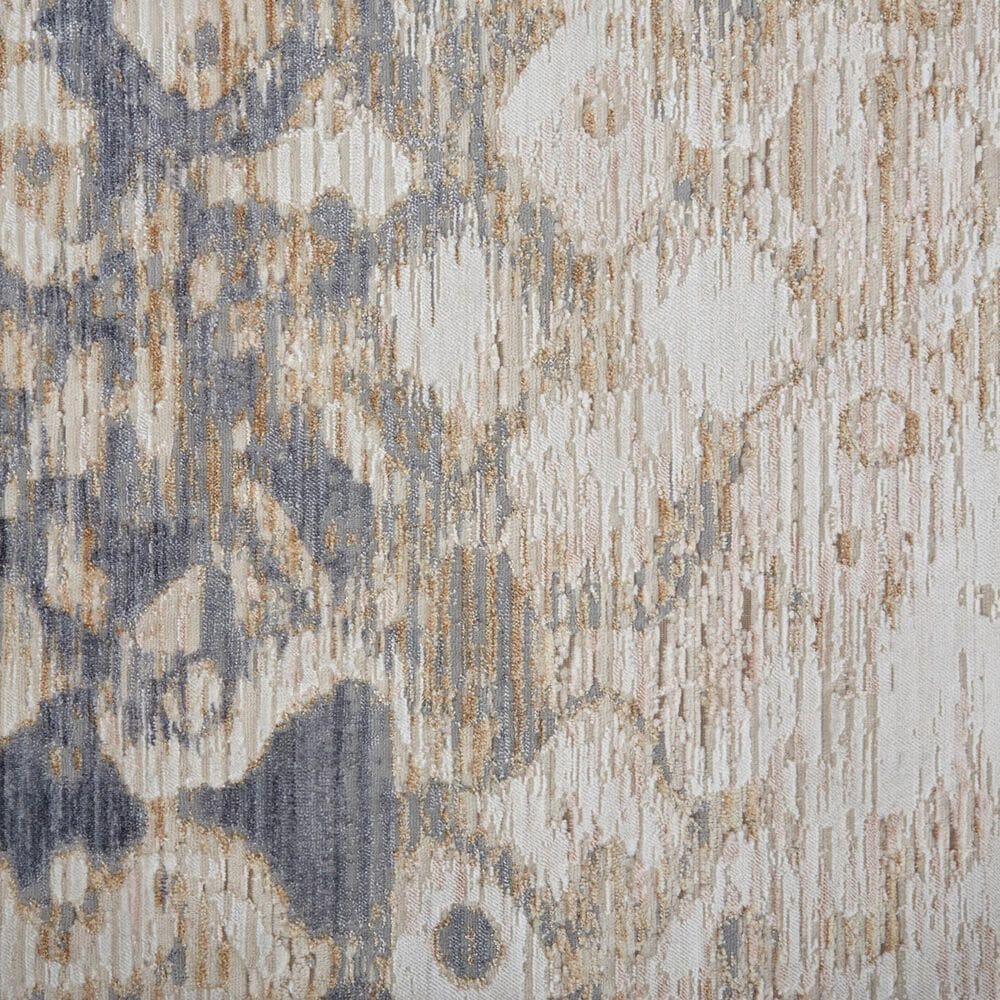 Feizy Laina 39G7F 5&#39; x 7&#39;10&quot; Blue and Beige Area Rug, , large