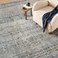 Amber Lewis x Loloi Billie 6" x 9" Denim and Blush Area Rug, , large