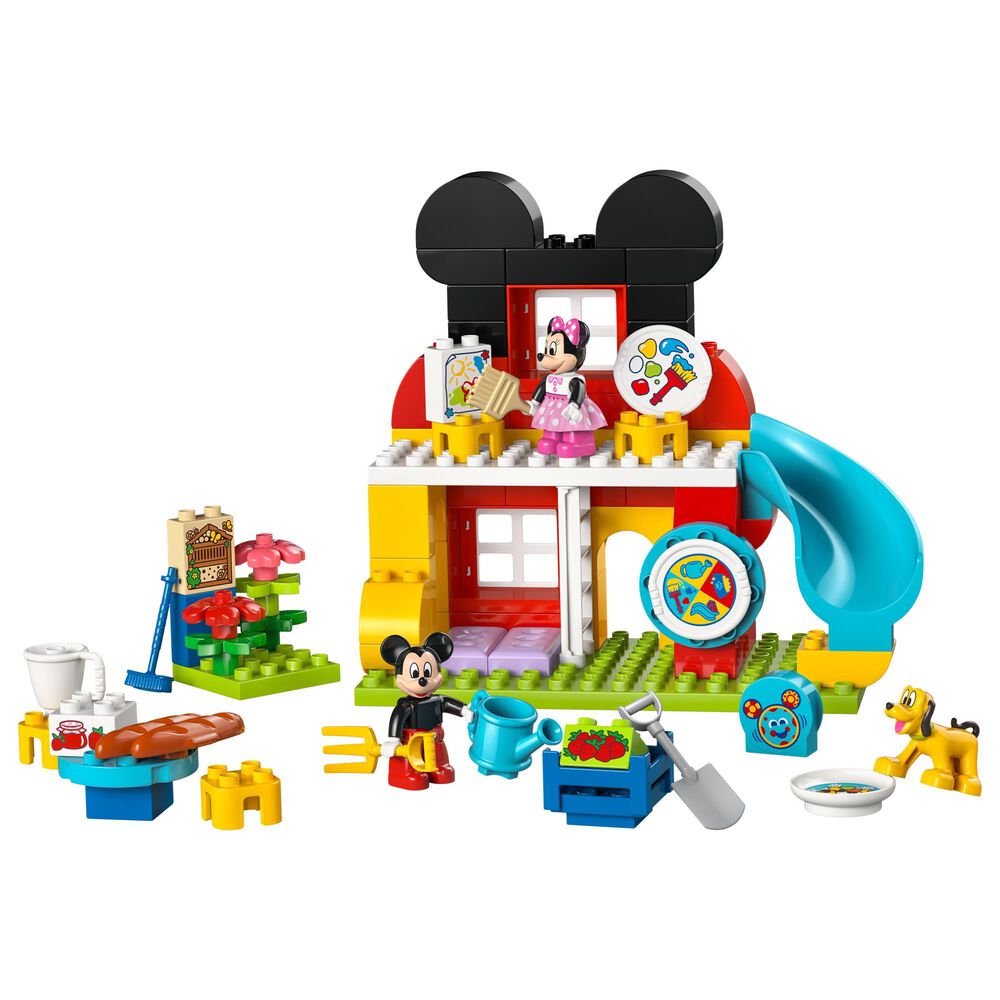 LEGO Duplo Mickey Mouse Clubhouse with Minnie and Pluto Building Set, , large
