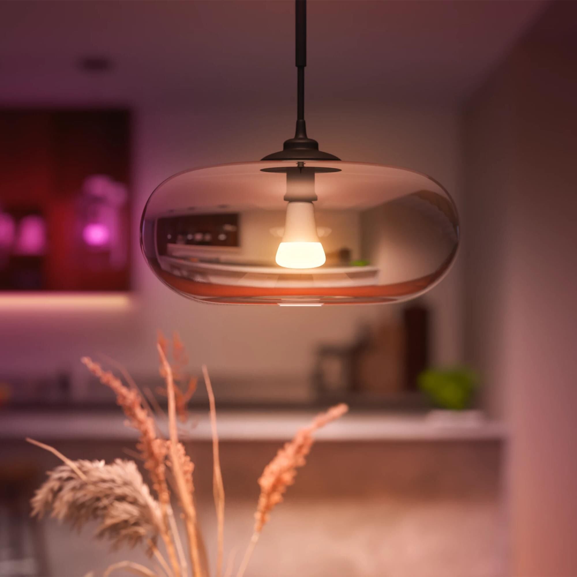 Phillips Hue 100-Watt A21 E26 Ambiance Smart Bulb in White