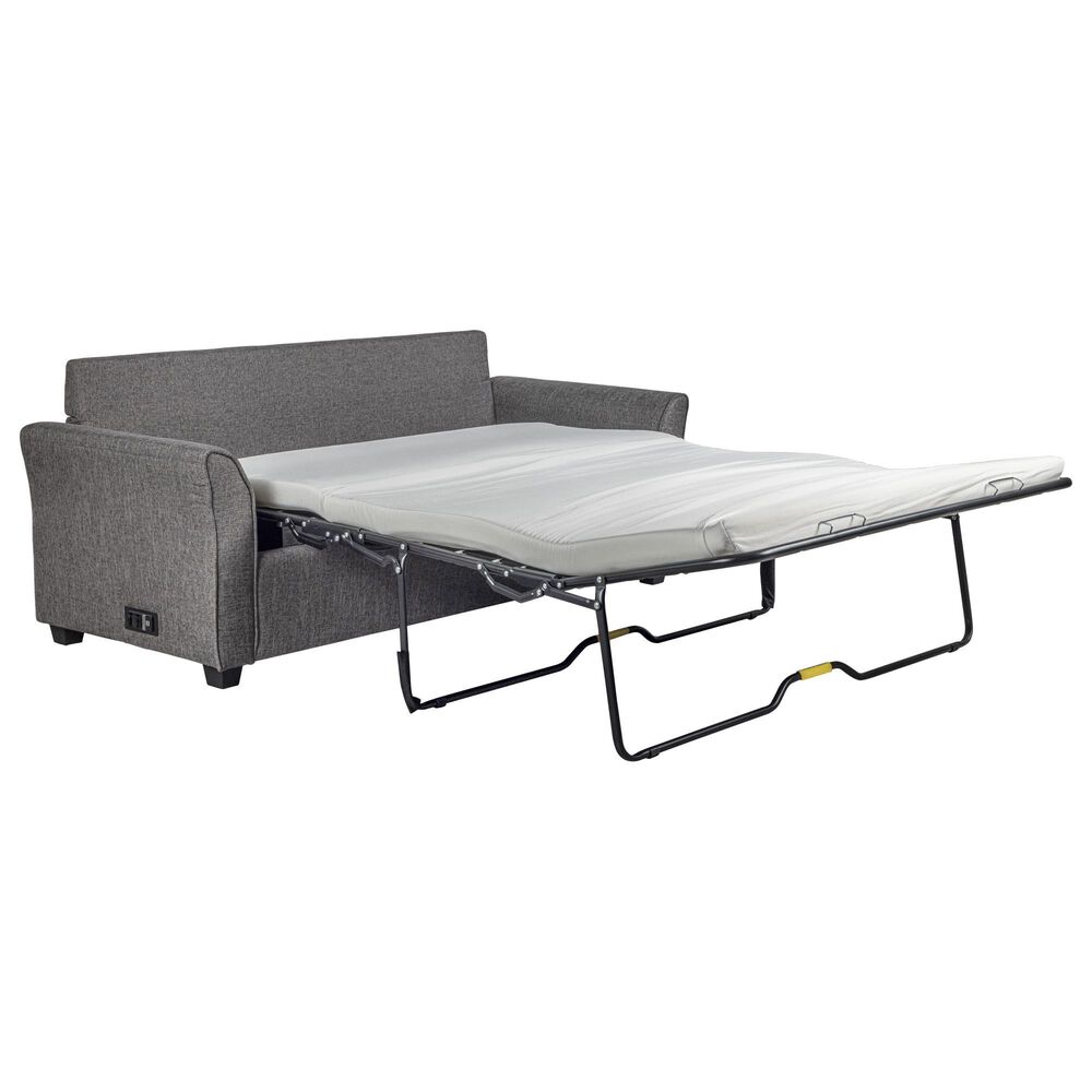Primo International Drake Sofa Bed in Linen Dark Gray, , large