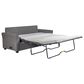 Primo International Drake Sofa Bed in Linen Dark Gray, , large