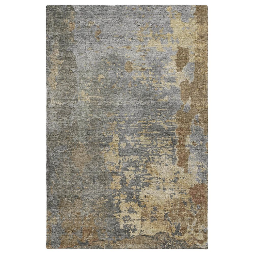 Dalyn Rug Company Kochi KC11 Pewter 9" x 12" Area Rug, , large